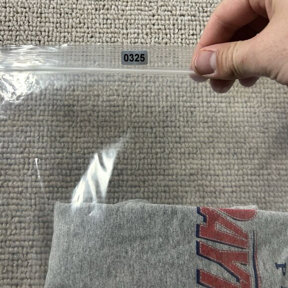 Vtg University Of Dayton Flyers Graphic Shirt Men’s Large Retro Logo UD Gray Y2K - Picture 10 of 10